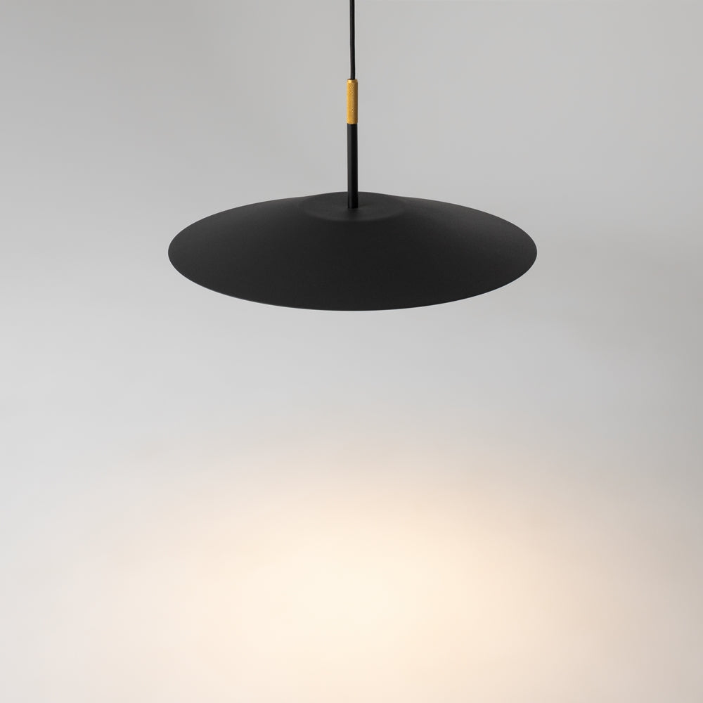 LED viseća svjetiljka El 12W 3000K Ø350mm crna