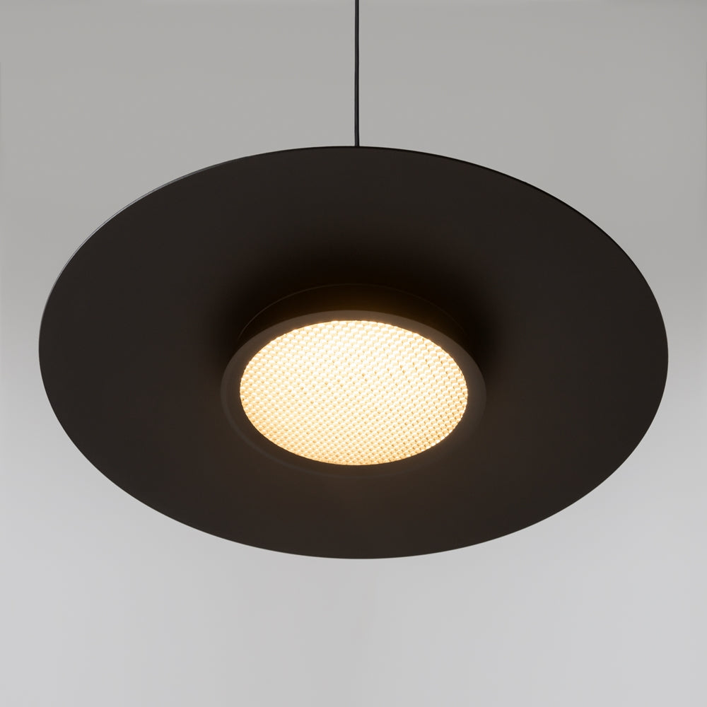 LED viseća svjetiljka El 12W 3000K Ø350mm crna