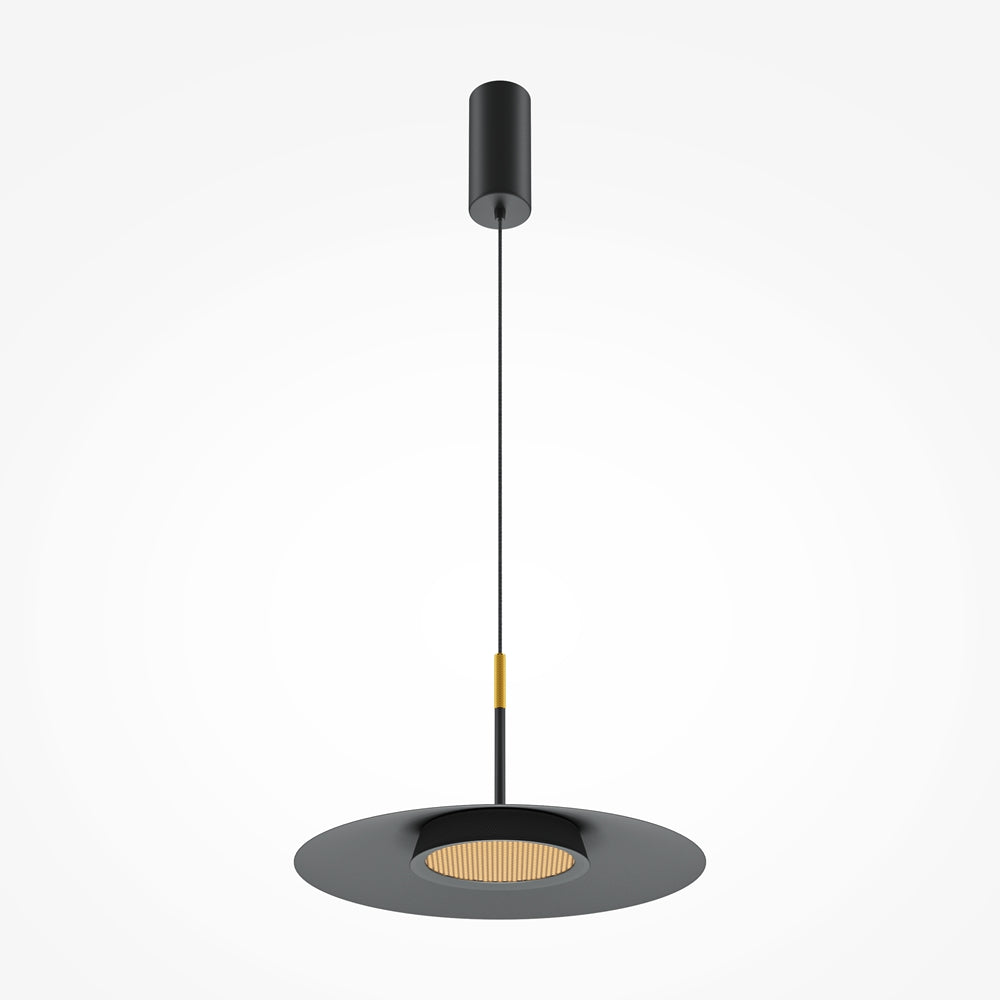 LED viseća svjetiljka El 12W 3000K Ø350mm crna