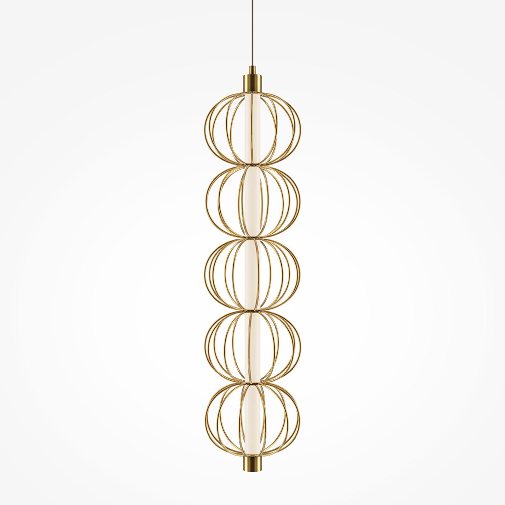LED viseća svjetiljka Golden Cage 17W 3000K boja zlata