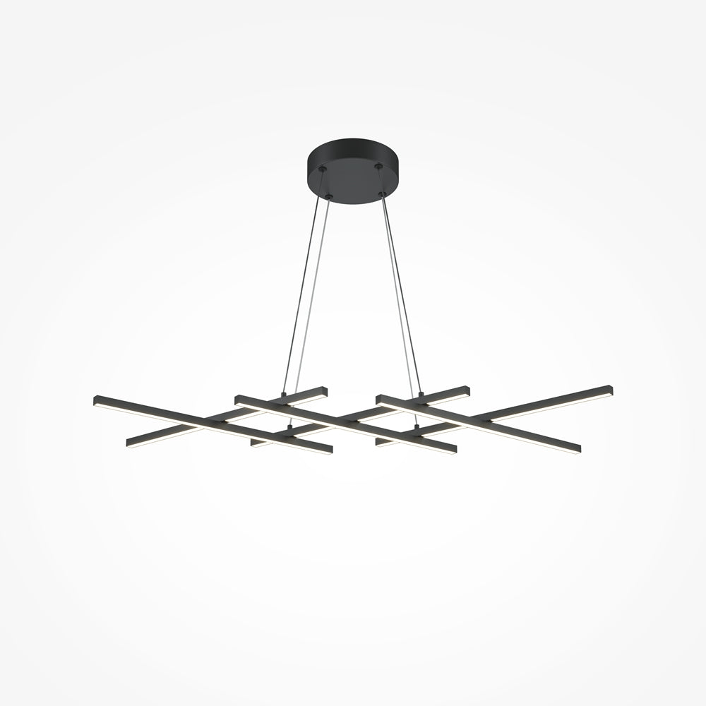 LED viseća svjetiljka Halo 40W 2600-3500K 1035mm crna