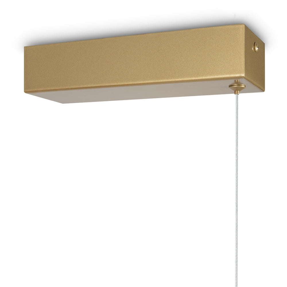 LED dimabilna viseća svjetiljka Halo 48W 4000K 1500mm mesing