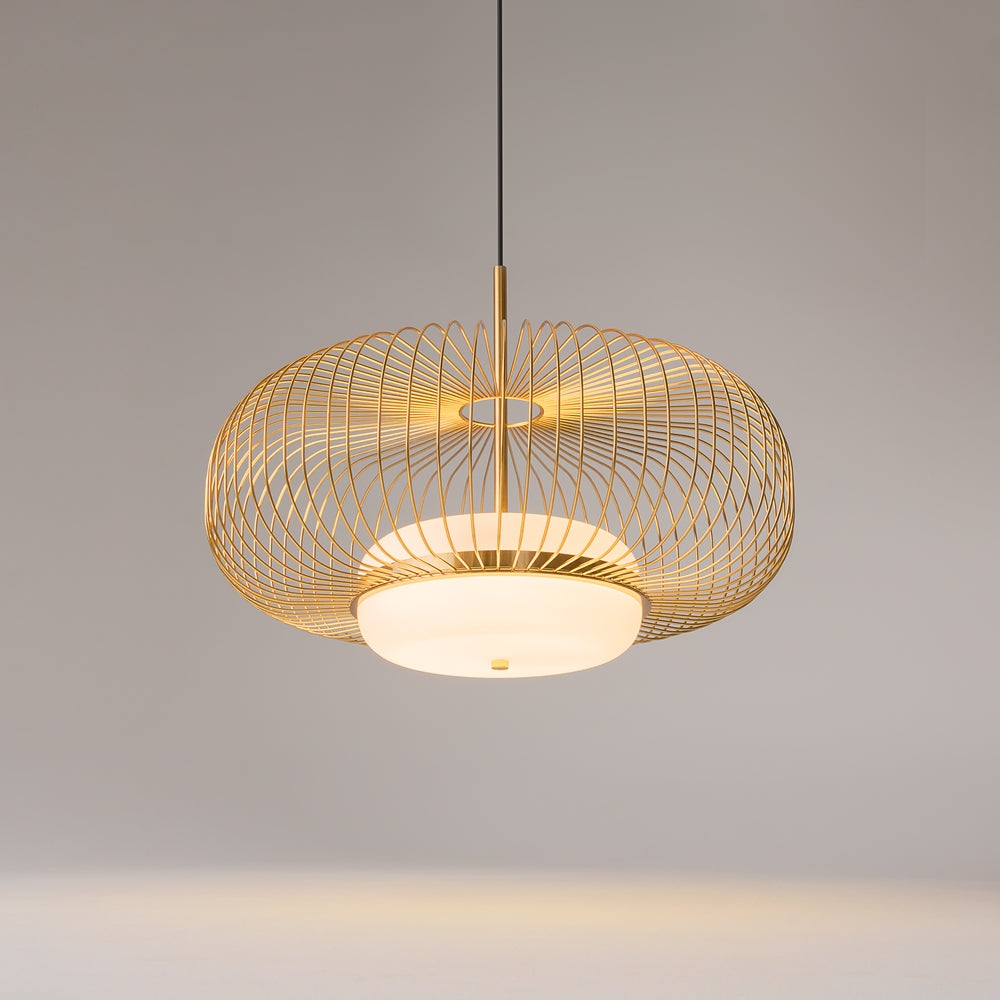 LED viseća svjetiljka Levitation 20W 3000K Ø500mm mesing