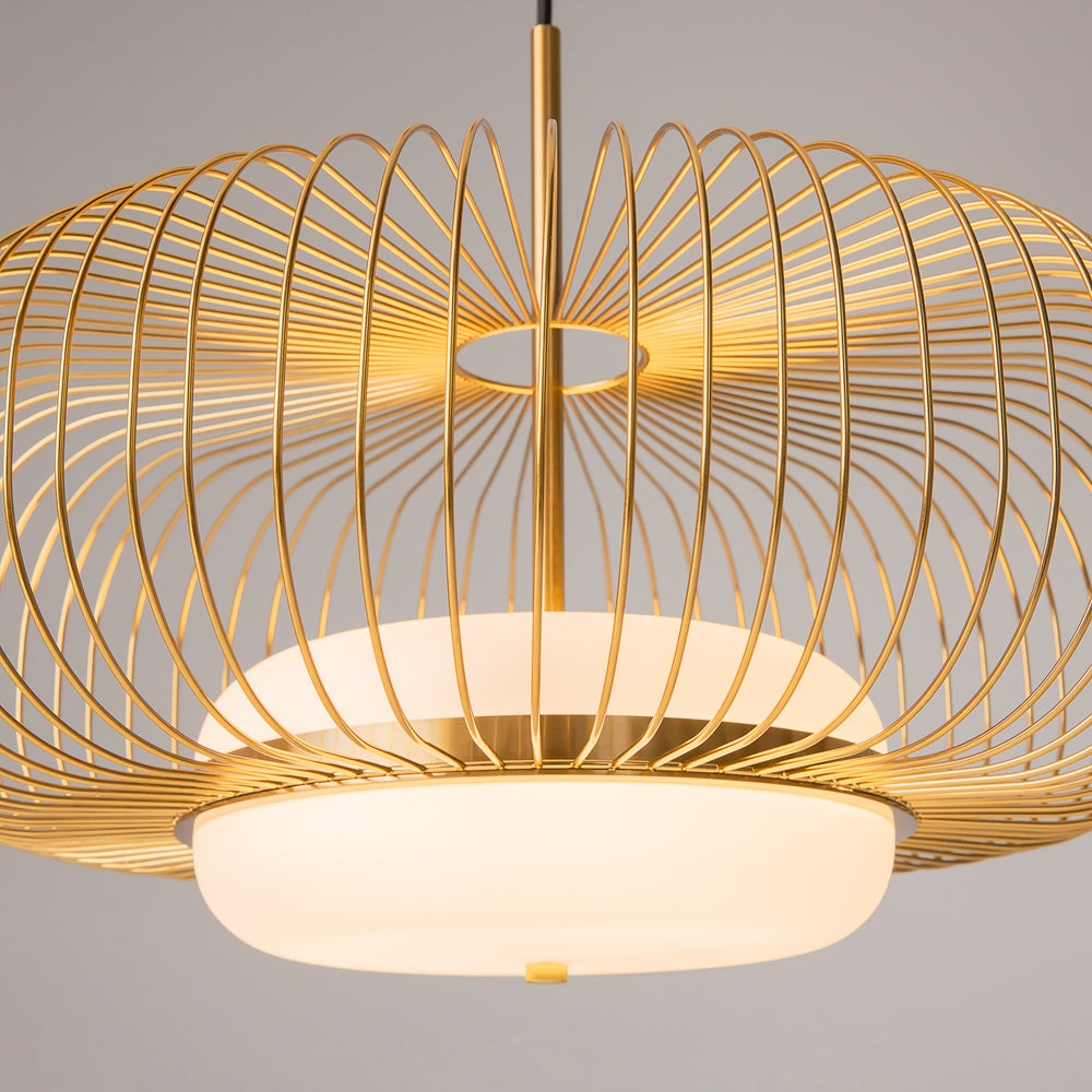 LED viseća svjetiljka Levitation 20W 3000K Ø500mm mesing