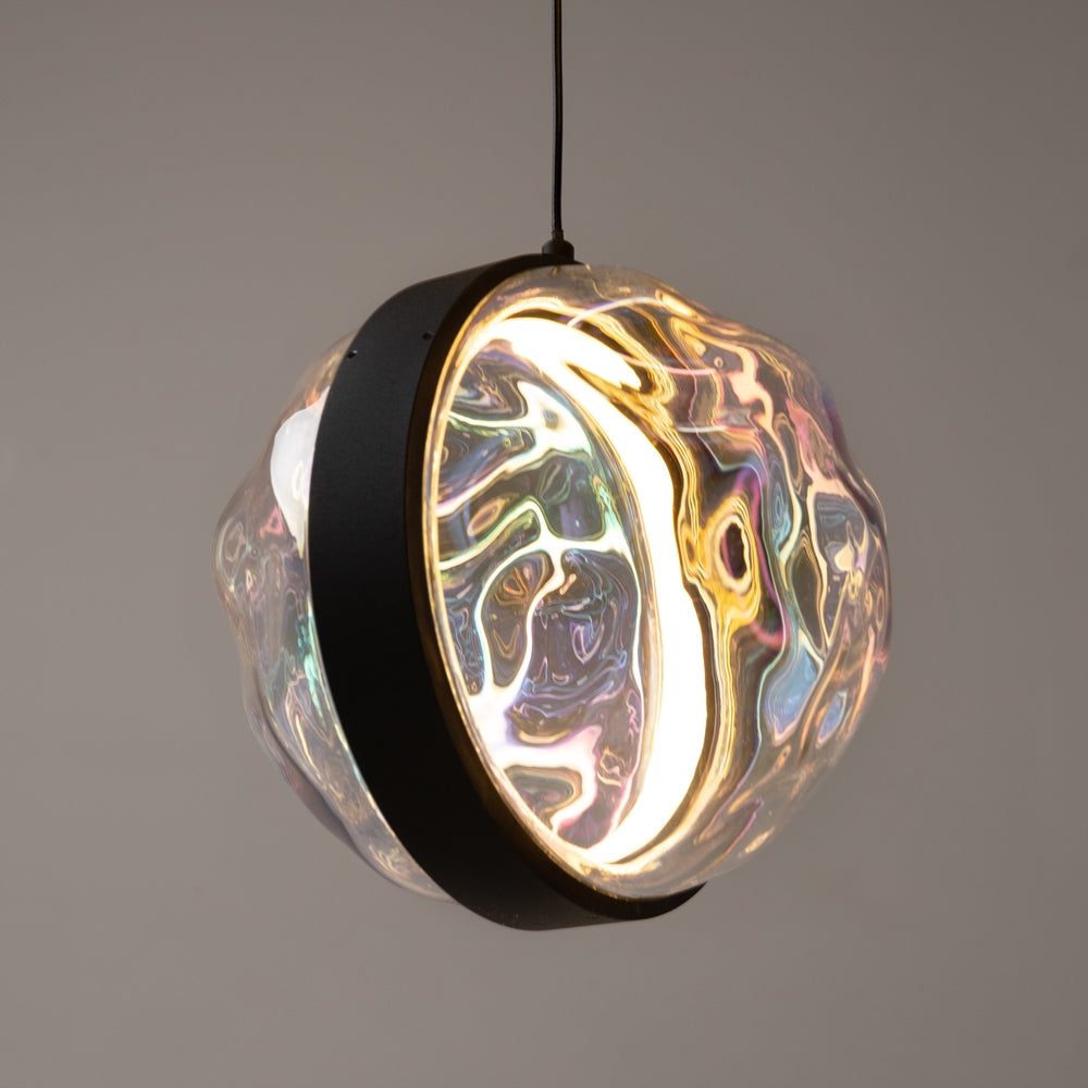 LED viseća svjetiljka Misterio 15W 2700K Ø380mm crna