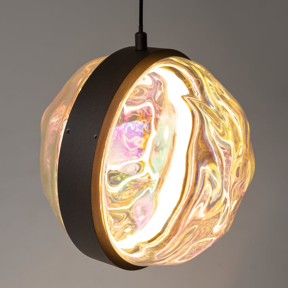 LED viseća svjetiljka Misterio 6W 2700K Ø180mm crna