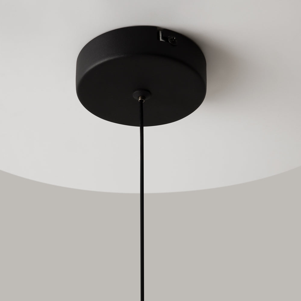 LED viseća svjetiljka Misterio 6W 2700K Ø180mm crna