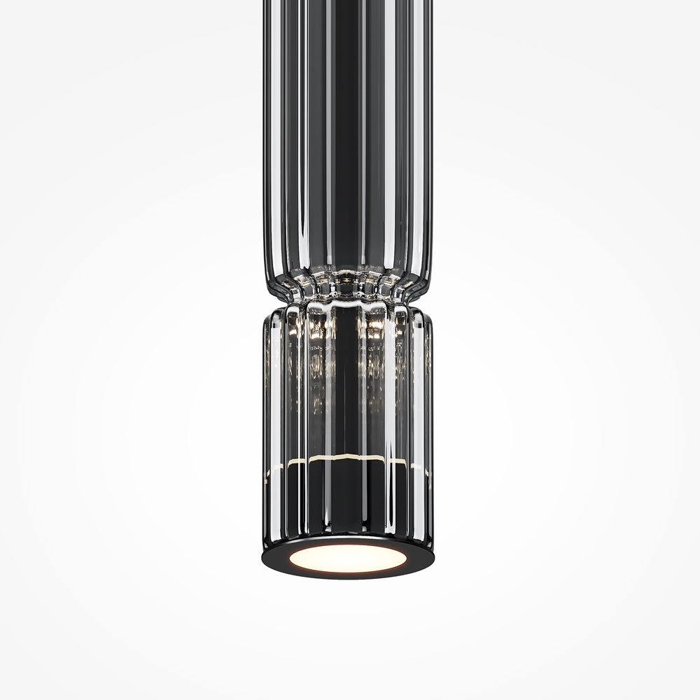 LED viseća svjetiljka Ordo 8W 3000K 390x80mm crna