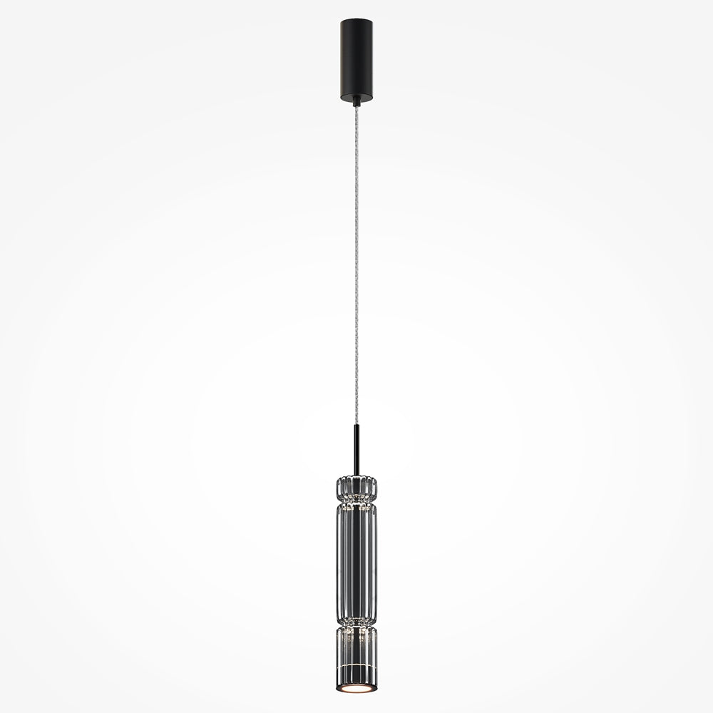 LED viseća svjetiljka Ordo 8W 3000K 390x80mm crna