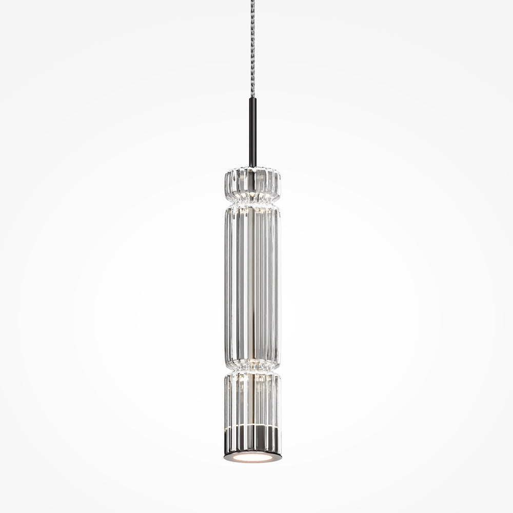 LED viseća svjetiljka Ordo 8W 3000K 390x80mm krom
