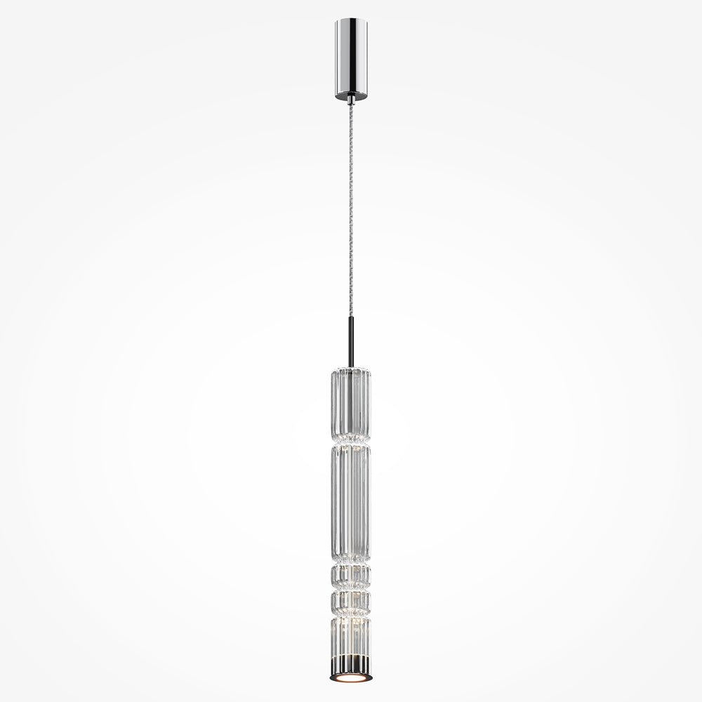 LED viseća svjetiljka Ordo 8W 3000K 580x80mm krom