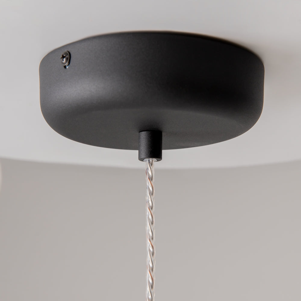 LED viseća svjetiljka Spirito 12W 3000K Ø260mm crna