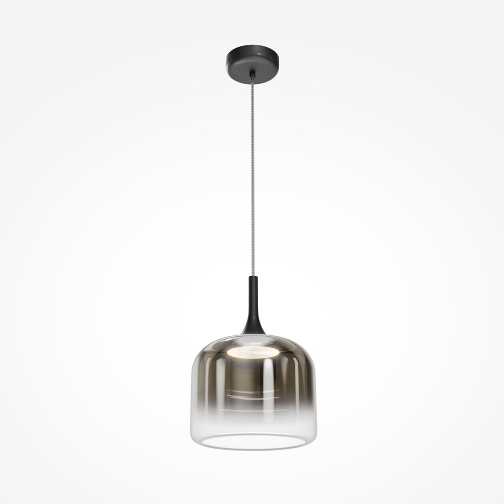 LED viseća svjetiljka Spirito 12W 3000K Ø260mm crna