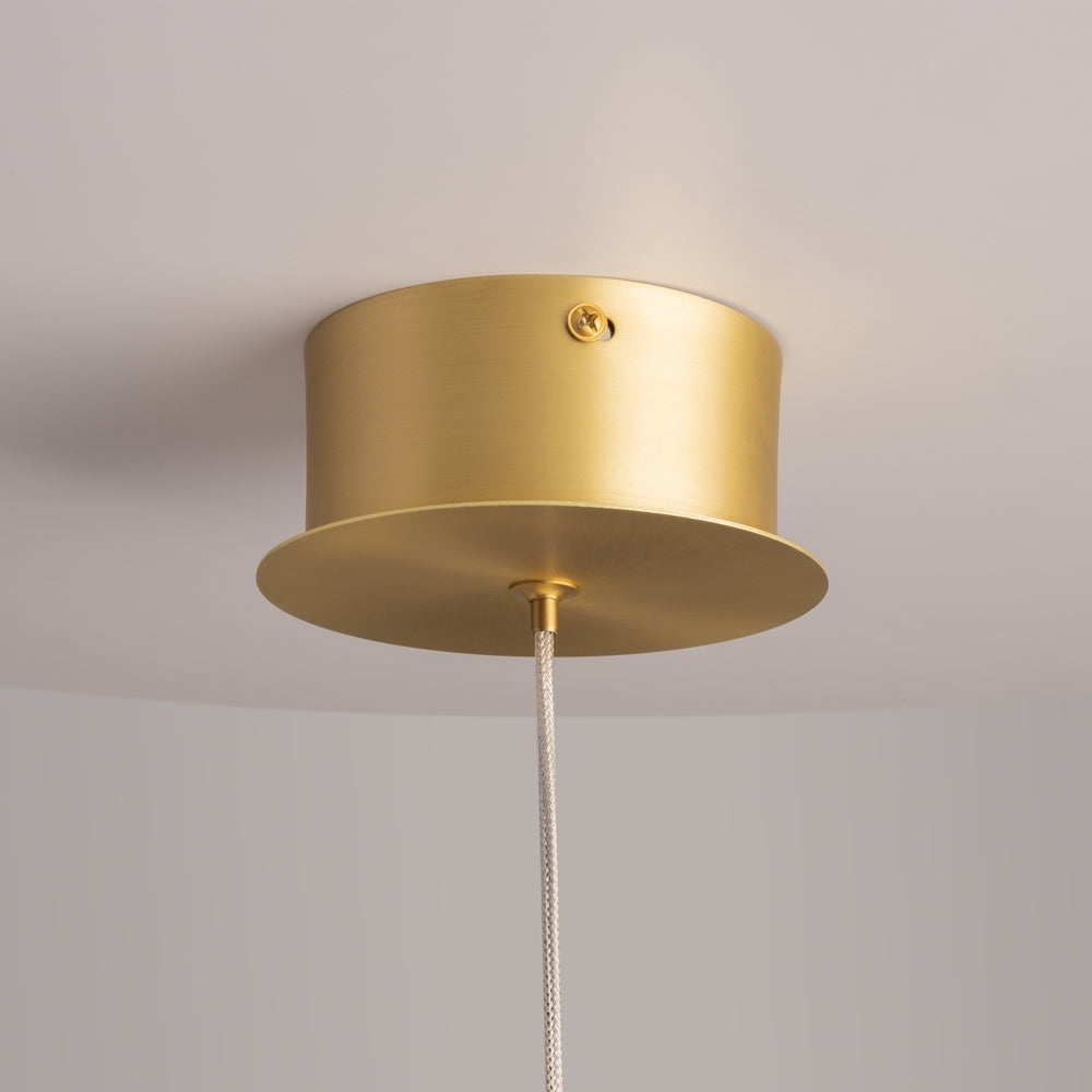 LED viseća svjetiljka Splash 7W 3000K Ø200mm boja zlata