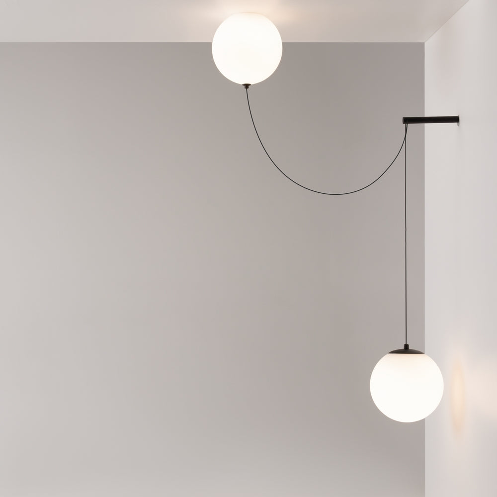 LED viseća svjetiljka Twins 20W 3000K crna/bijela