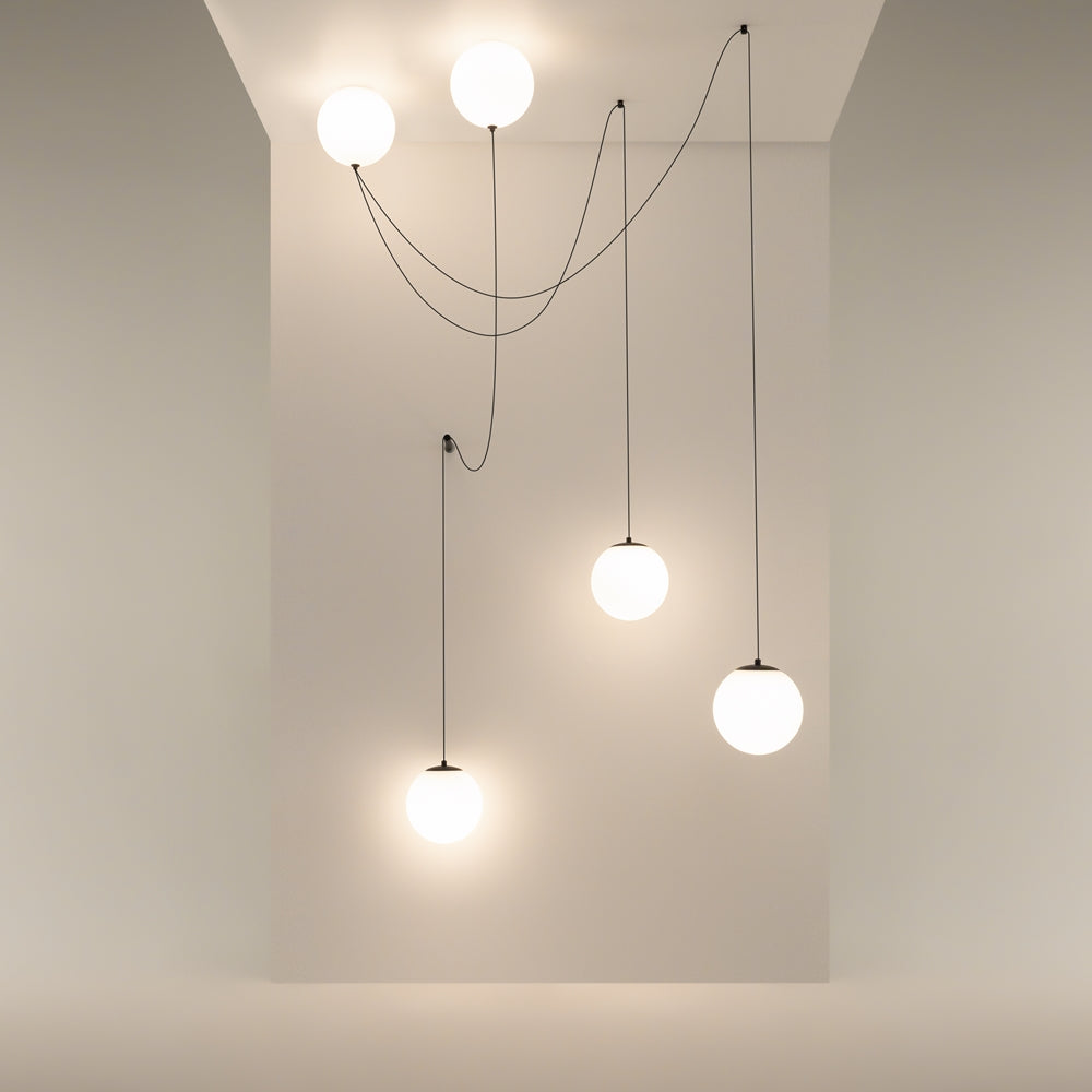 LED viseća svjetiljka Twins 20W 3000K crna/bijela
