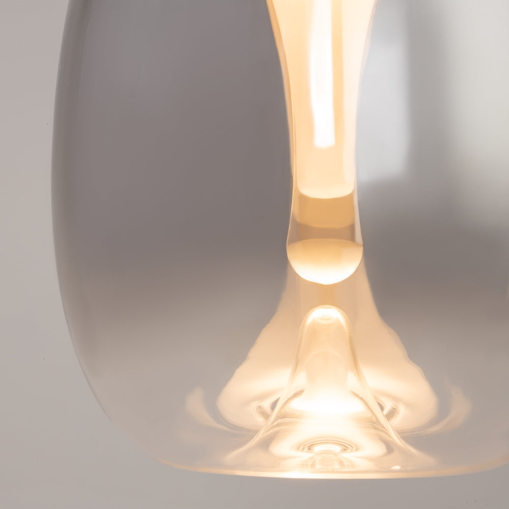 LED viseća svjetiljka Splash 7W 3000K Ø200mm boja zlata/siva