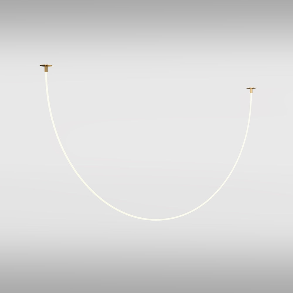 LED viseća svjetiljka TAU 4000 mm 40W 3000K boja zlata