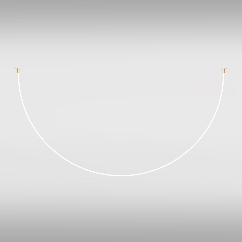 LED viseća svjetiljka TAU 4000 mm 40W 3000K boja zlata
