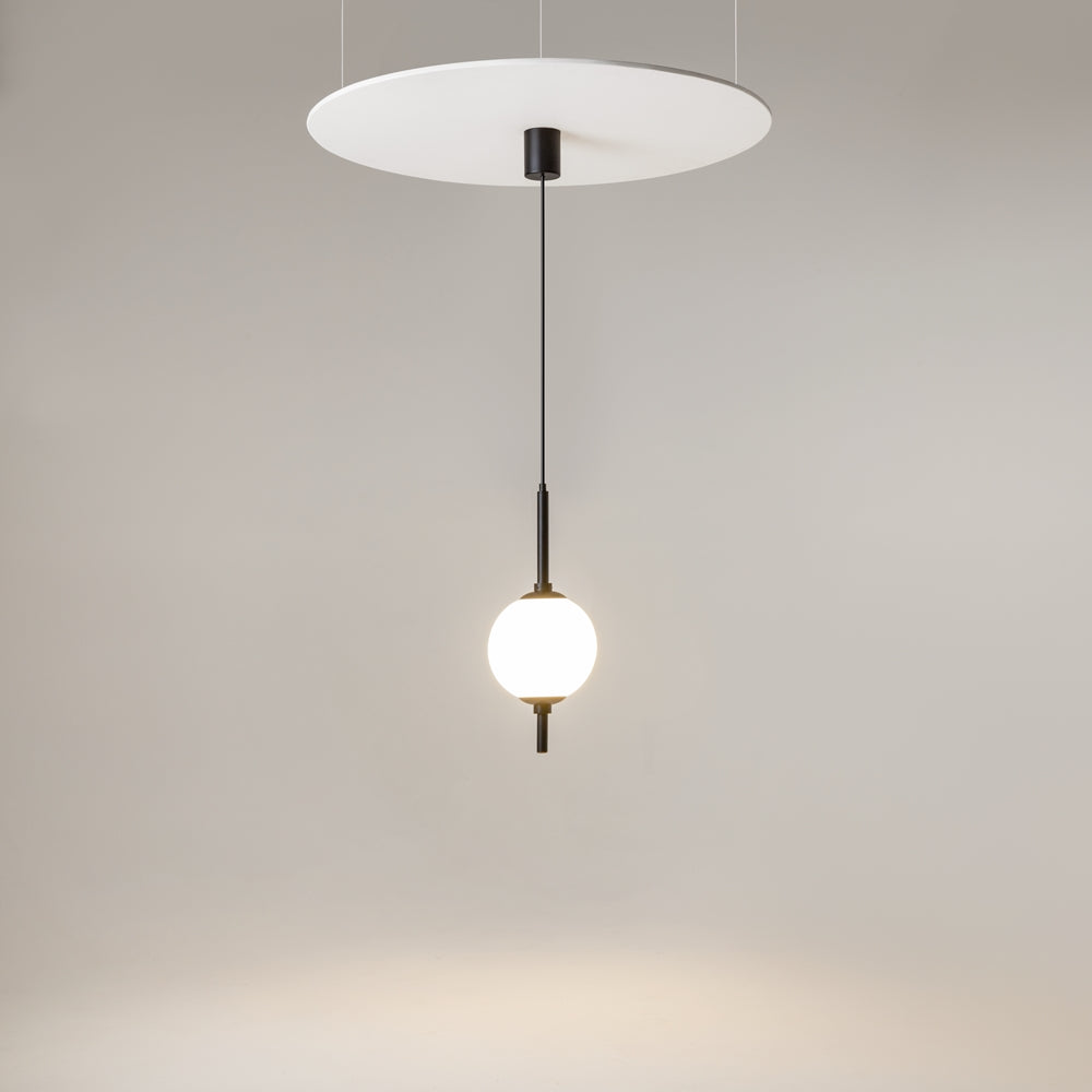LED visilica The Sixth Sense 7W 3000K Crna