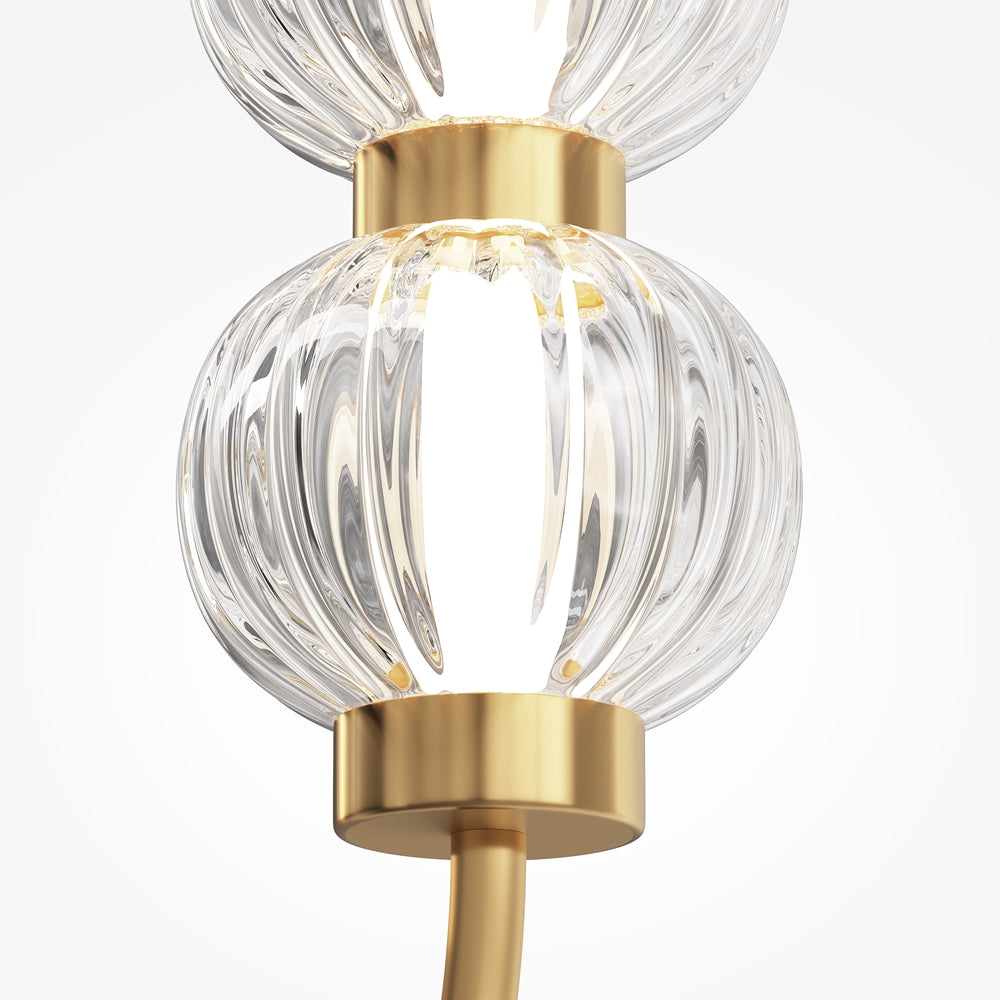 LED zidna svjetiljka Amulet 16W 3000K 278x606mm boja zlata