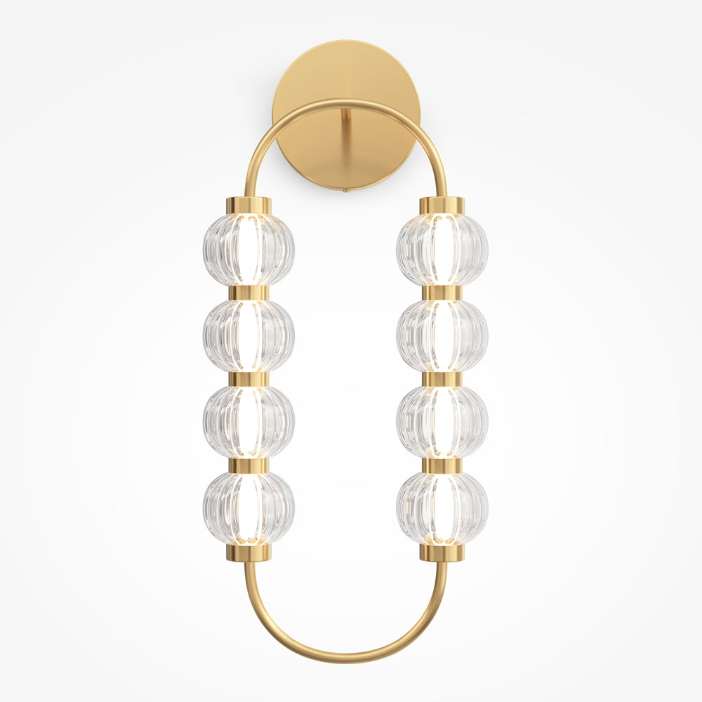 LED zidna svjetiljka Amulet 16W 3000K 278x606mm boja zlata