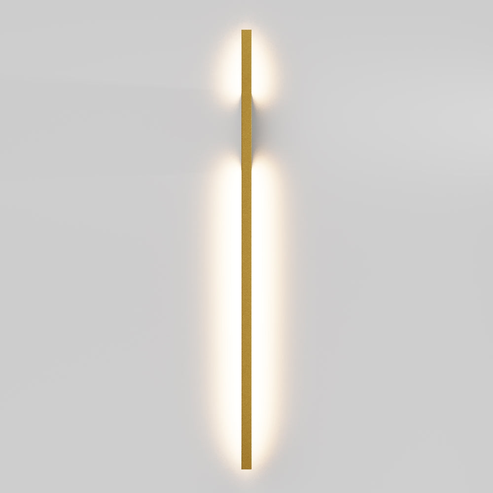 LED zidna svjetiljka Halo 15W 2600-3500K 20x860mm mesing