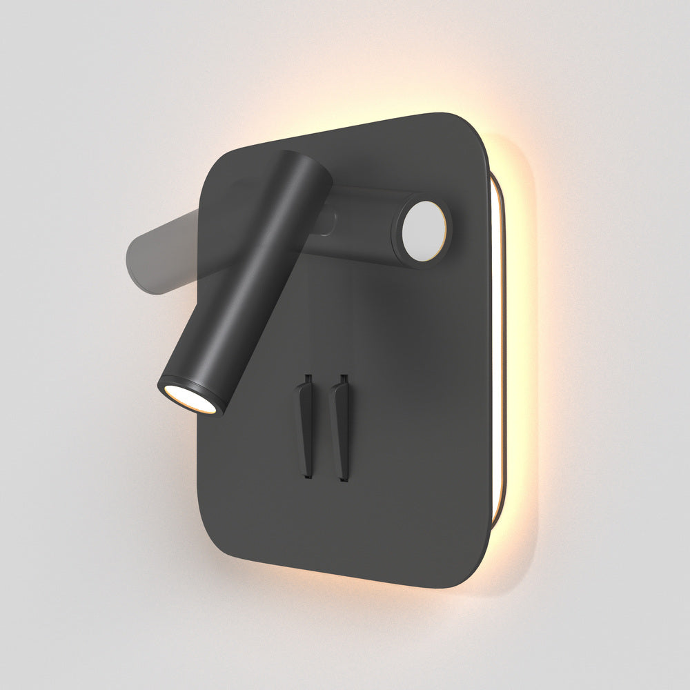 LED zidna svjetiljka Ios 176 130mm 9W 3000K crna