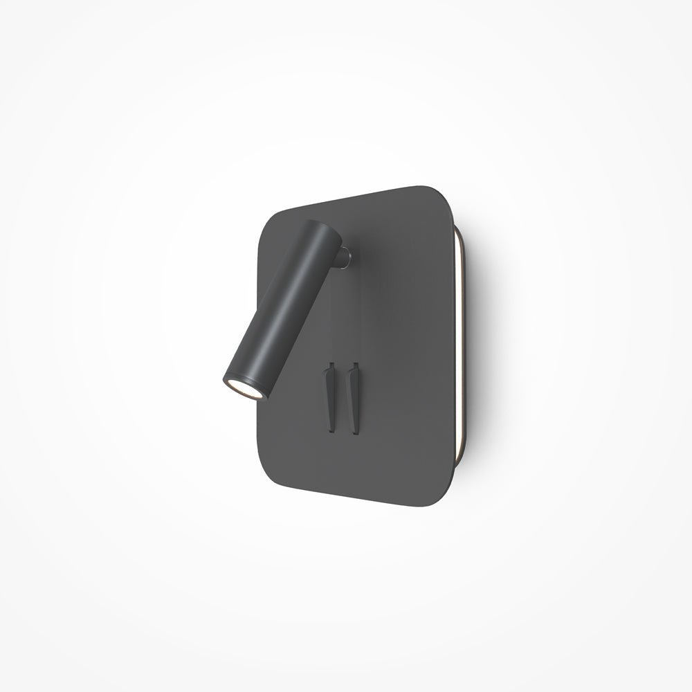 LED zidna svjetiljka Ios 176 130mm 9W 3000K crna