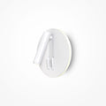 LED zidna svjetiljka Ios 176 Ø140mm 9W 3000K bijela