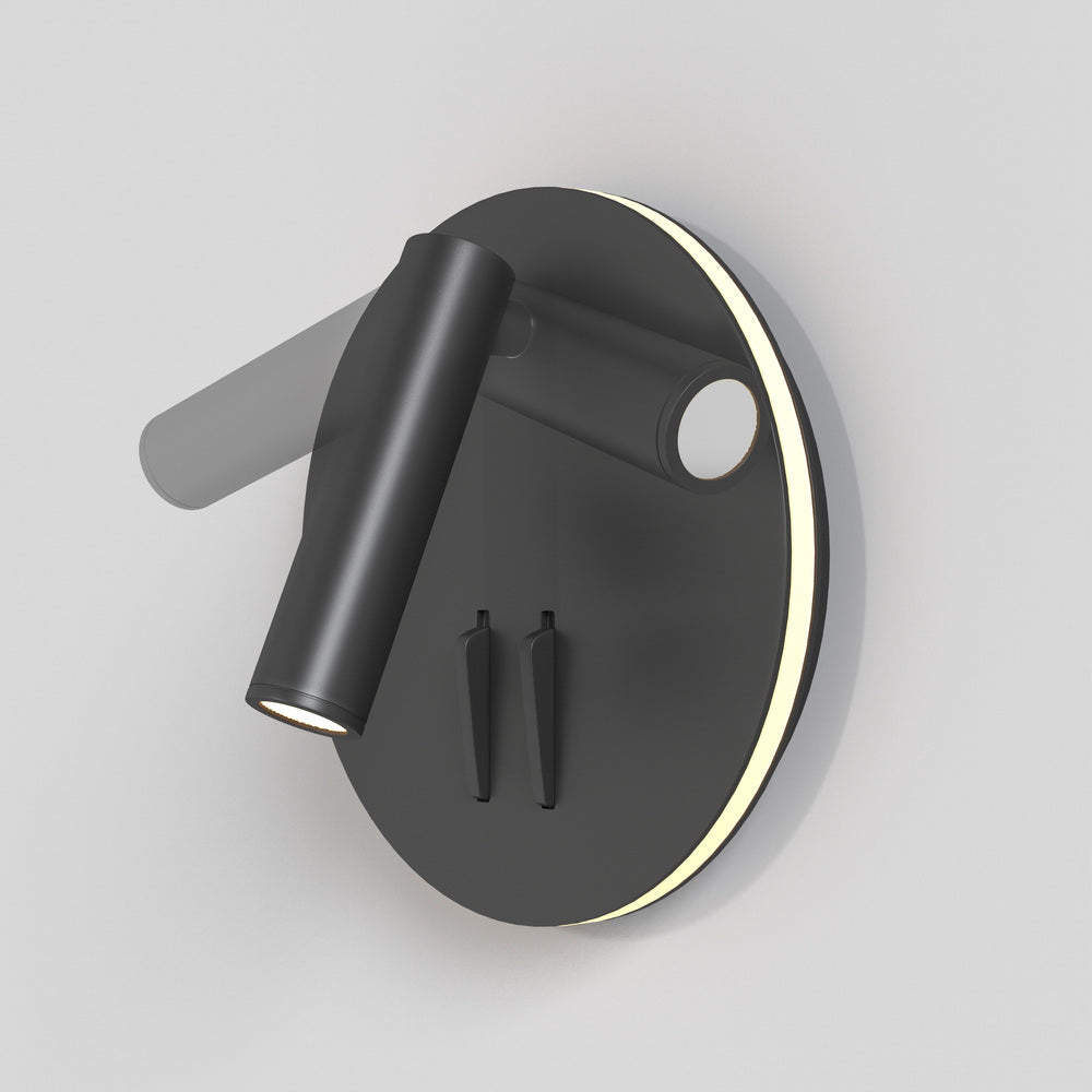 LED zidna svjetiljka Ios 176 Ø140mm 9W 3000K crna