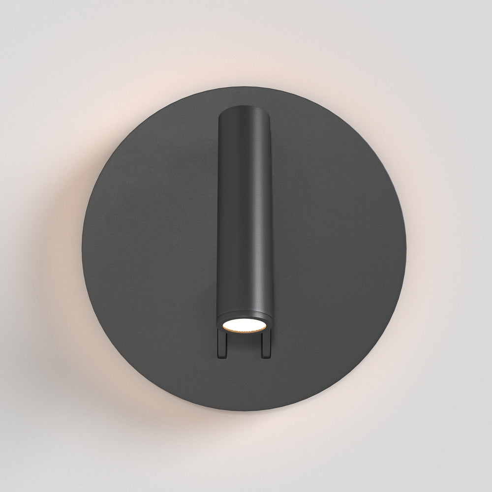 LED zidna svjetiljka Ios 176 Ø140mm 9W 3000K crna