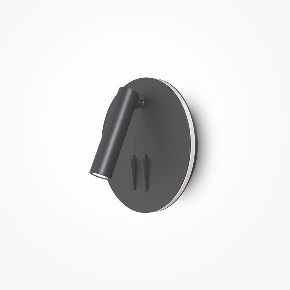 LED zidna svjetiljka Ios 176 Ø140mm 9W 3000K crna