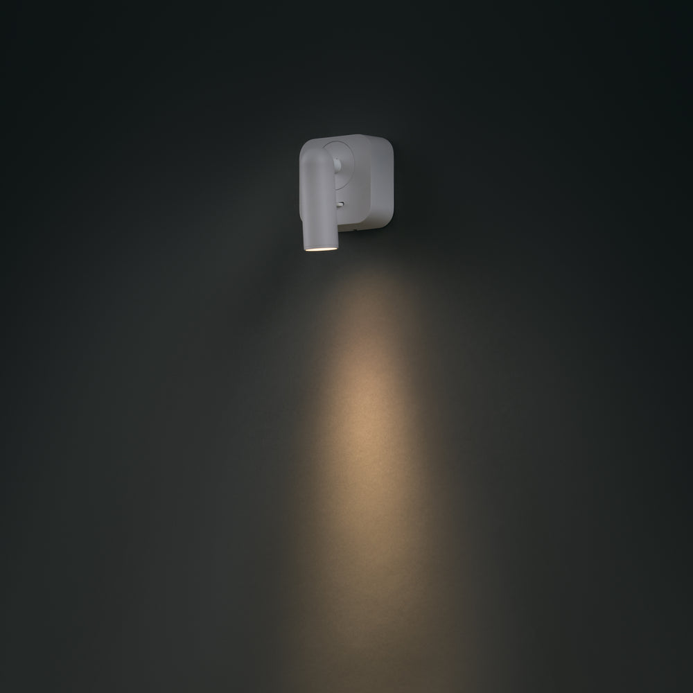 LED zidna svjetiljka Mirax 65mm 3W 3000K bijela