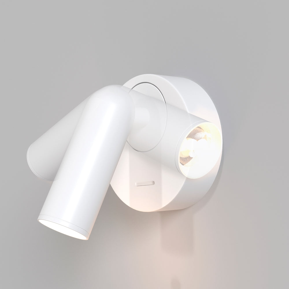 LED zidna svjetiljka Mirax Ø70mm 3W 3000K bijela