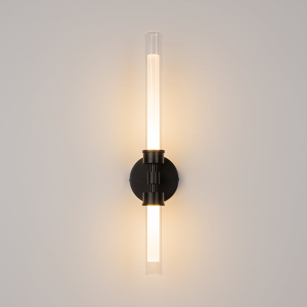 LED zidna svjetiljka STELO 7W 3000K crna