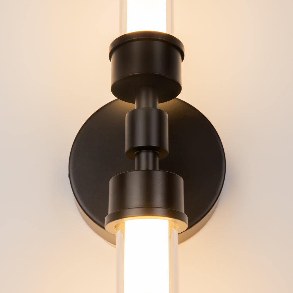 LED zidna svjetiljka STELO 7W 3000K crna