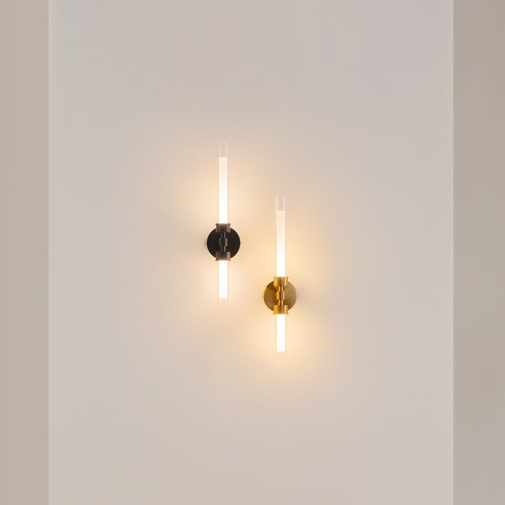 LED zidna svjetiljka STELO 7W 3000K crna