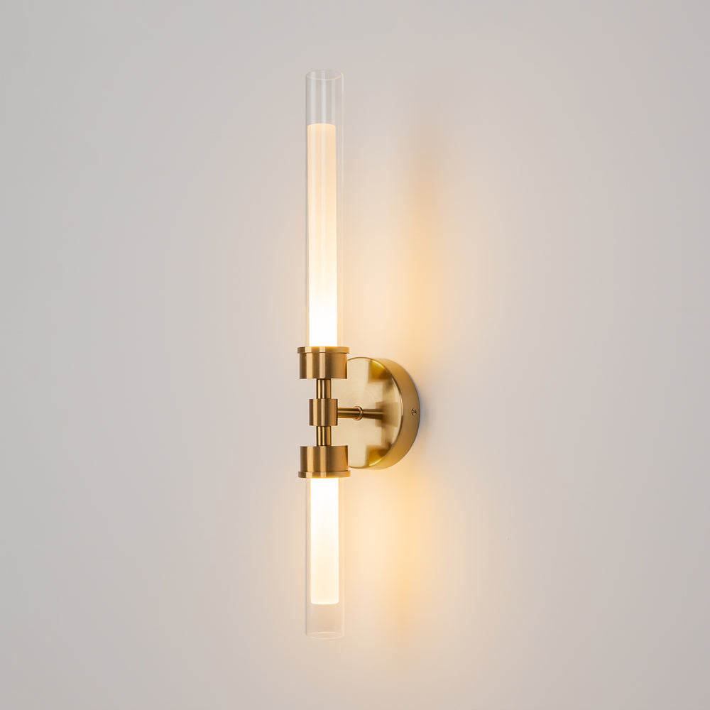 LED zidna svjetiljka STELO 7W 3000K mesing