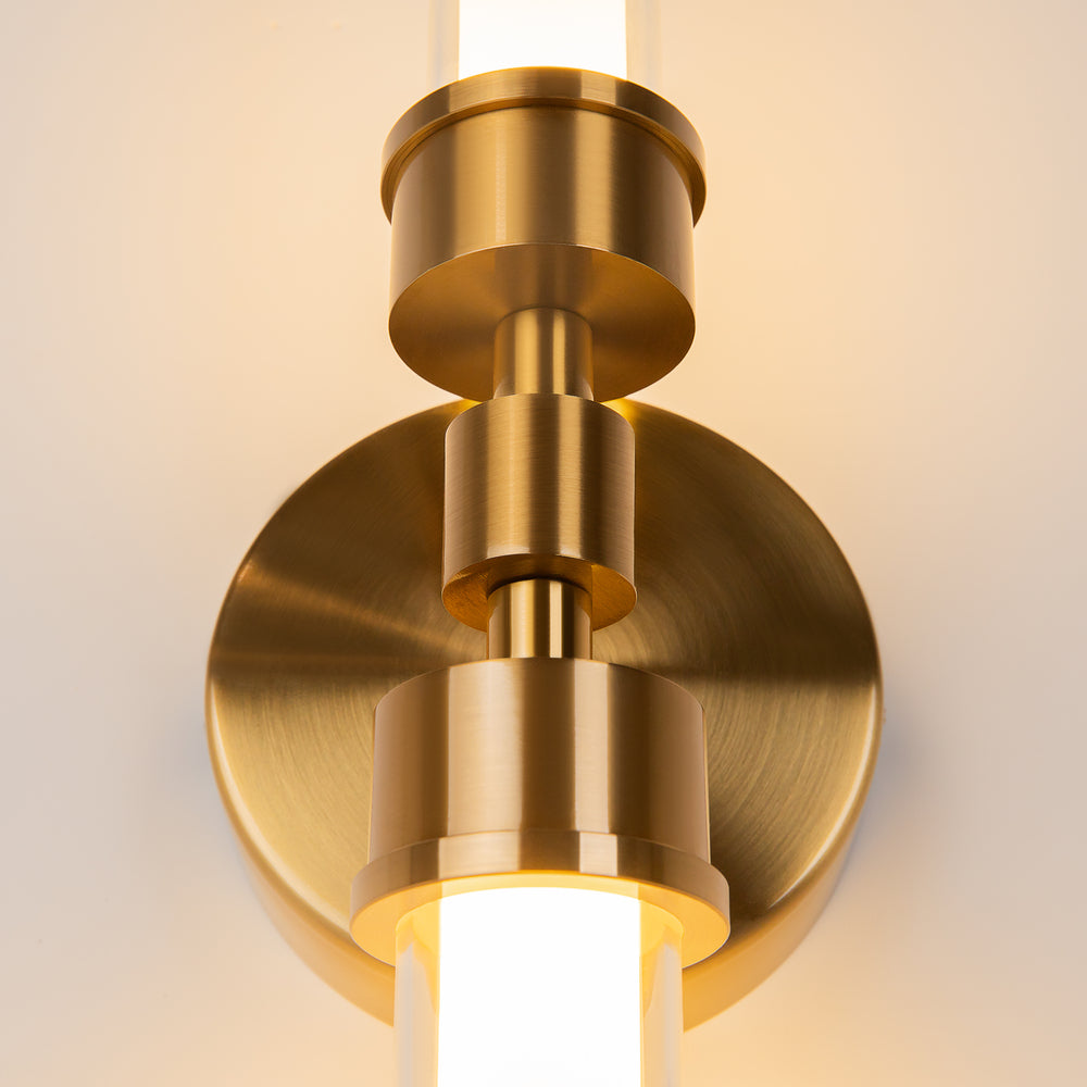 LED zidna svjetiljka STELO 7W 3000K mesing
