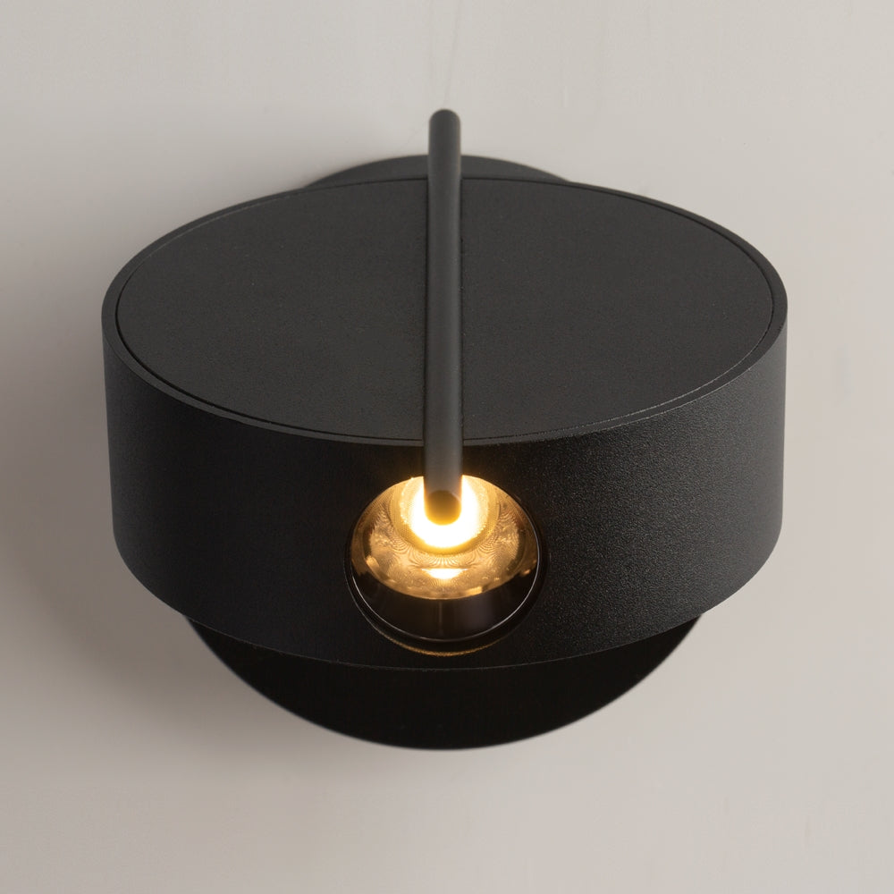 LED zidna svjetiljka Nuance 3W 3000K crna