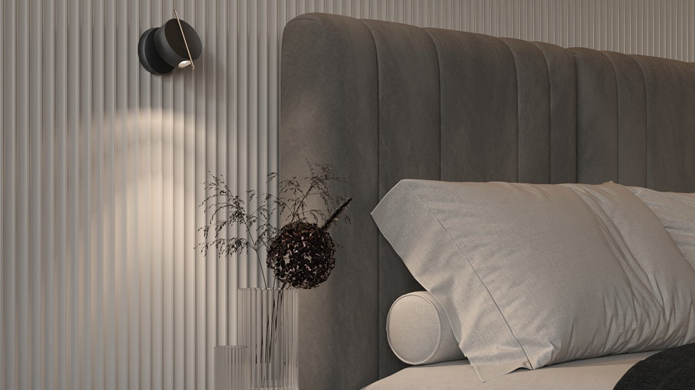 LED zidna svjetiljka Nuance 3W 3000K crna
