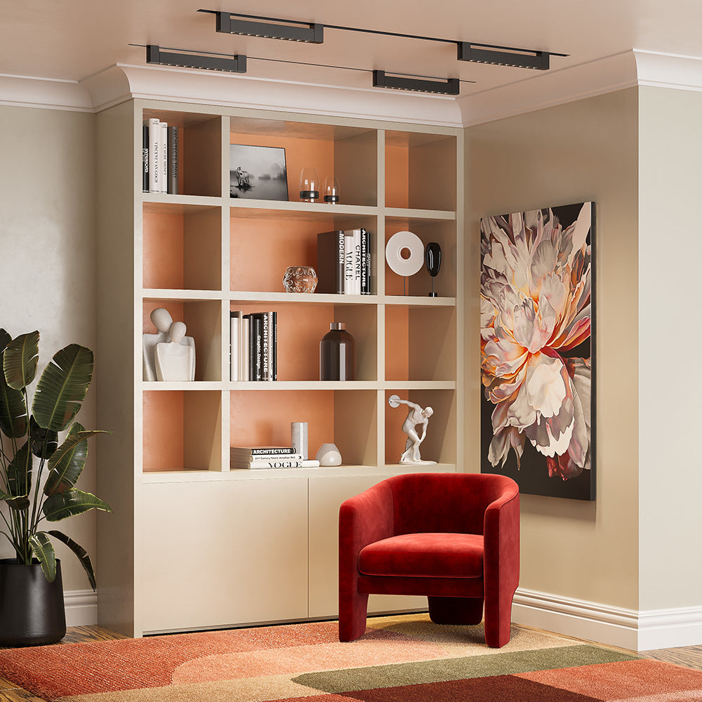 MAYTONI Points, LED SVJETILJKA ZA TRAČNU RASVJETU, 1P, 10W, 36°, 335mm, CRNA