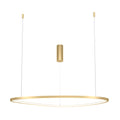 Moderna LED viseća svjetiljka MAYTONI Glint, 36W, 3000K, Ø800mm, ZLATNA
