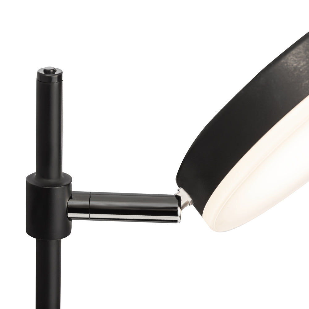 LED dimabilna stolna svjetiljka FAD 470x194x160 8W 3000K CRNA