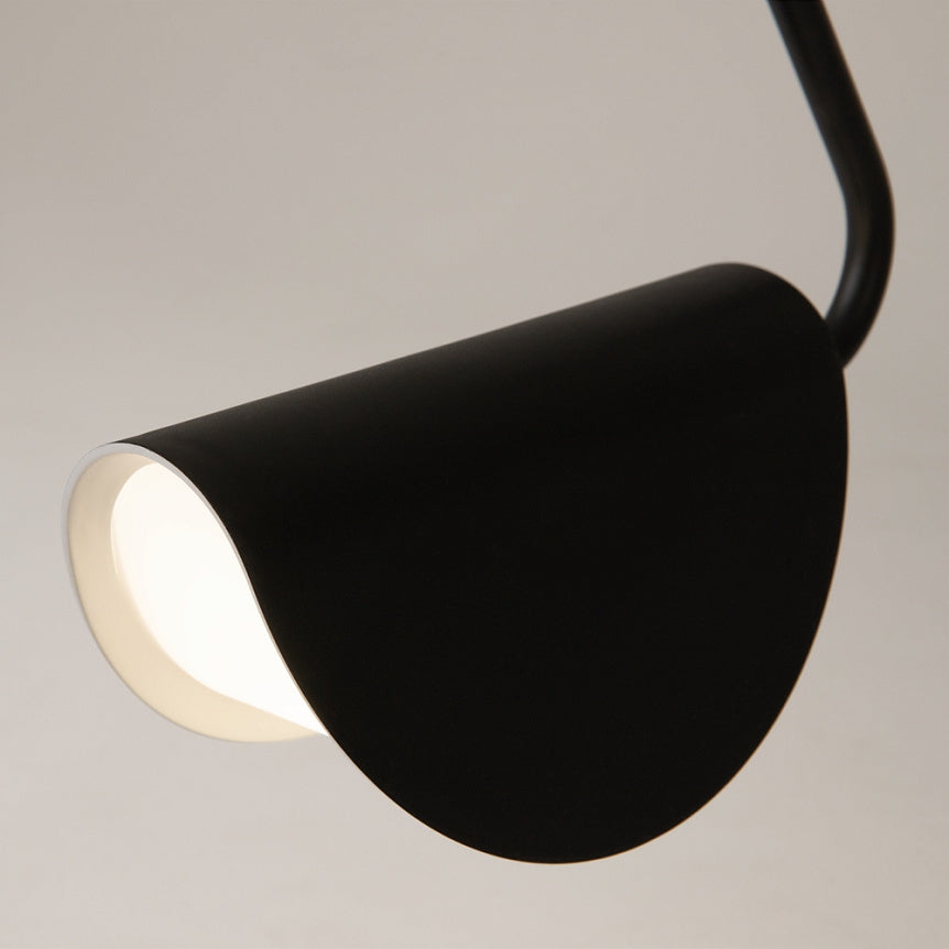 Viseća svjetiljka Mollis 1450x230x95 1xG9 CRNA