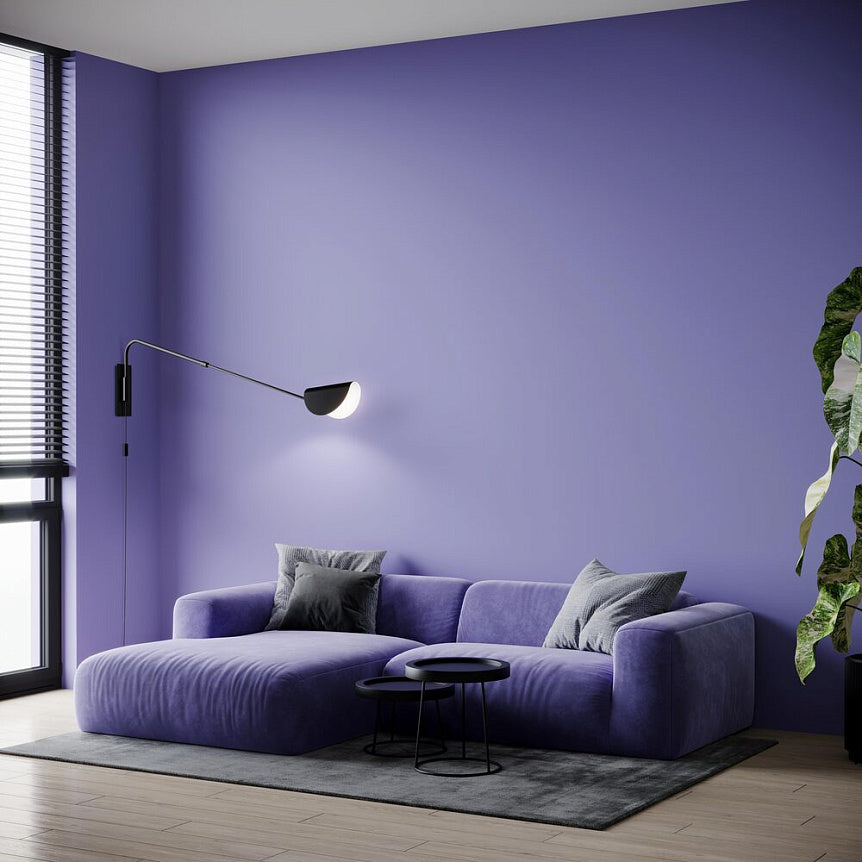 Zidna svjetiljka Mollis 360x95x1050 1XG9 CRNA
