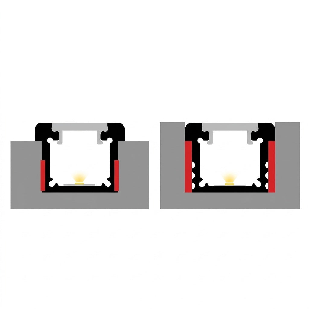 LED profil P24-3 HERMETIC, IP67, 2000 mm
