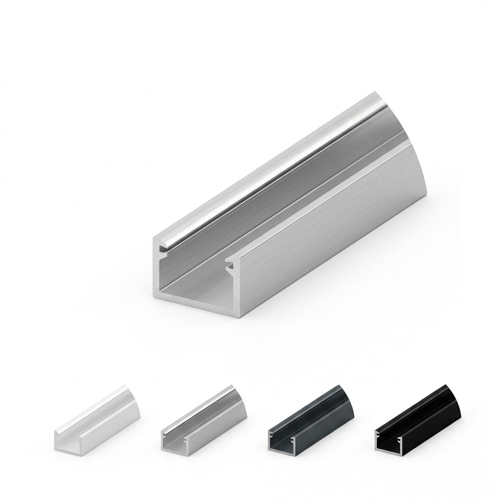 LED profil P4-2 MICRO Line, 11×7x2000 mm