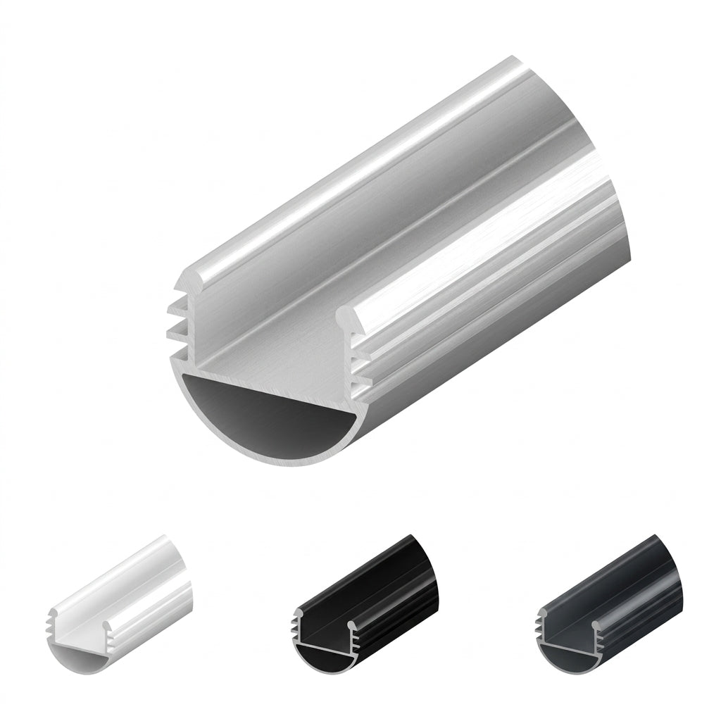 LED profil okrugli P8-1, Ø18,5x2000 mm